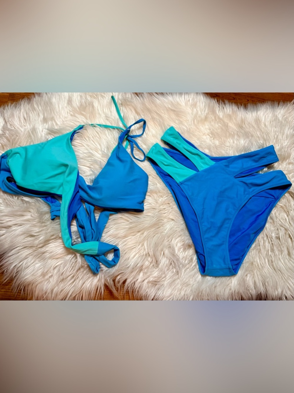 Sexy high waisted bikini